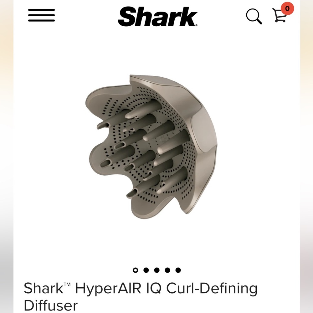 Shark Hyperair IQ Curl-defining diffuser